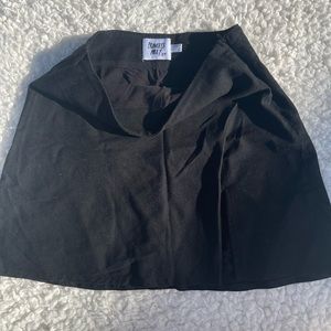 Princess Polly black mini skirt